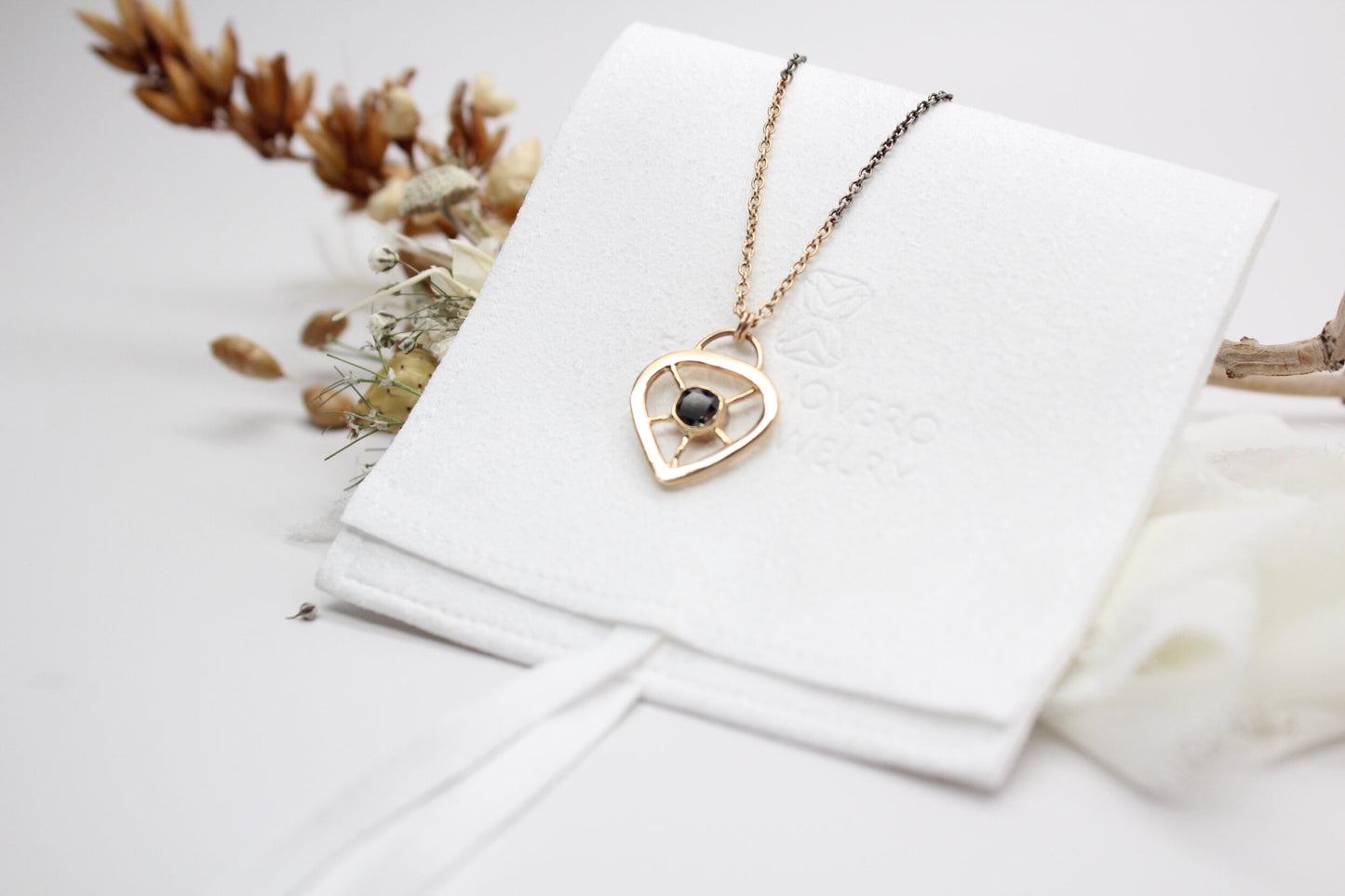 Black Diamond "Blair" Necklace