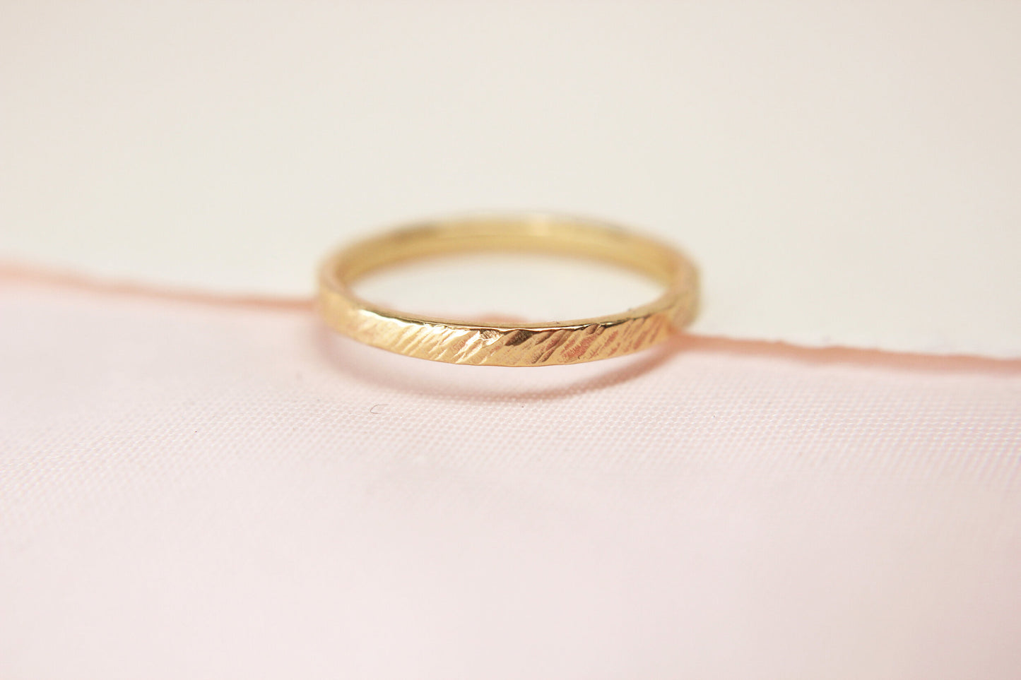 2mm Textured "Waves" Band