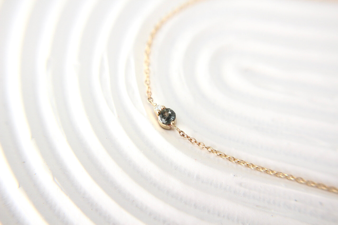 Sapphire "Camilla" Layering Necklace