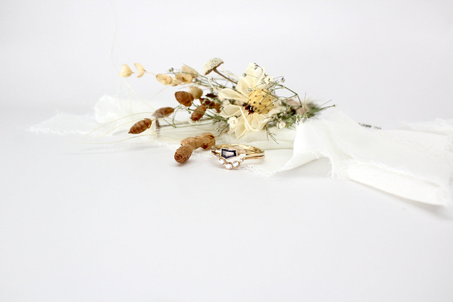 Geometric Spinel “Aubrey” Ring