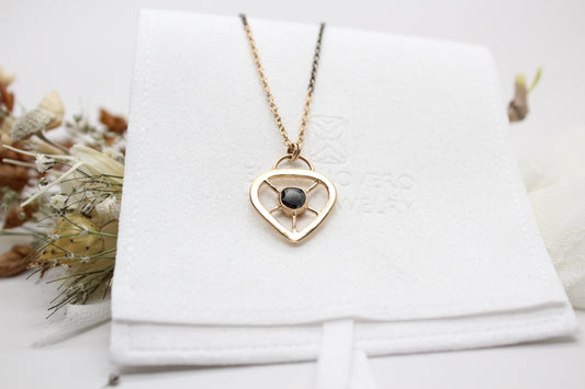 Black Diamond "Blair" Necklace