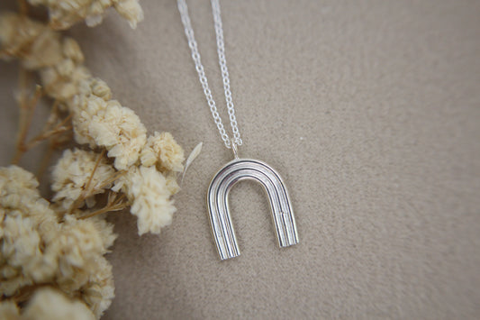 “Iris” Arch Necklace