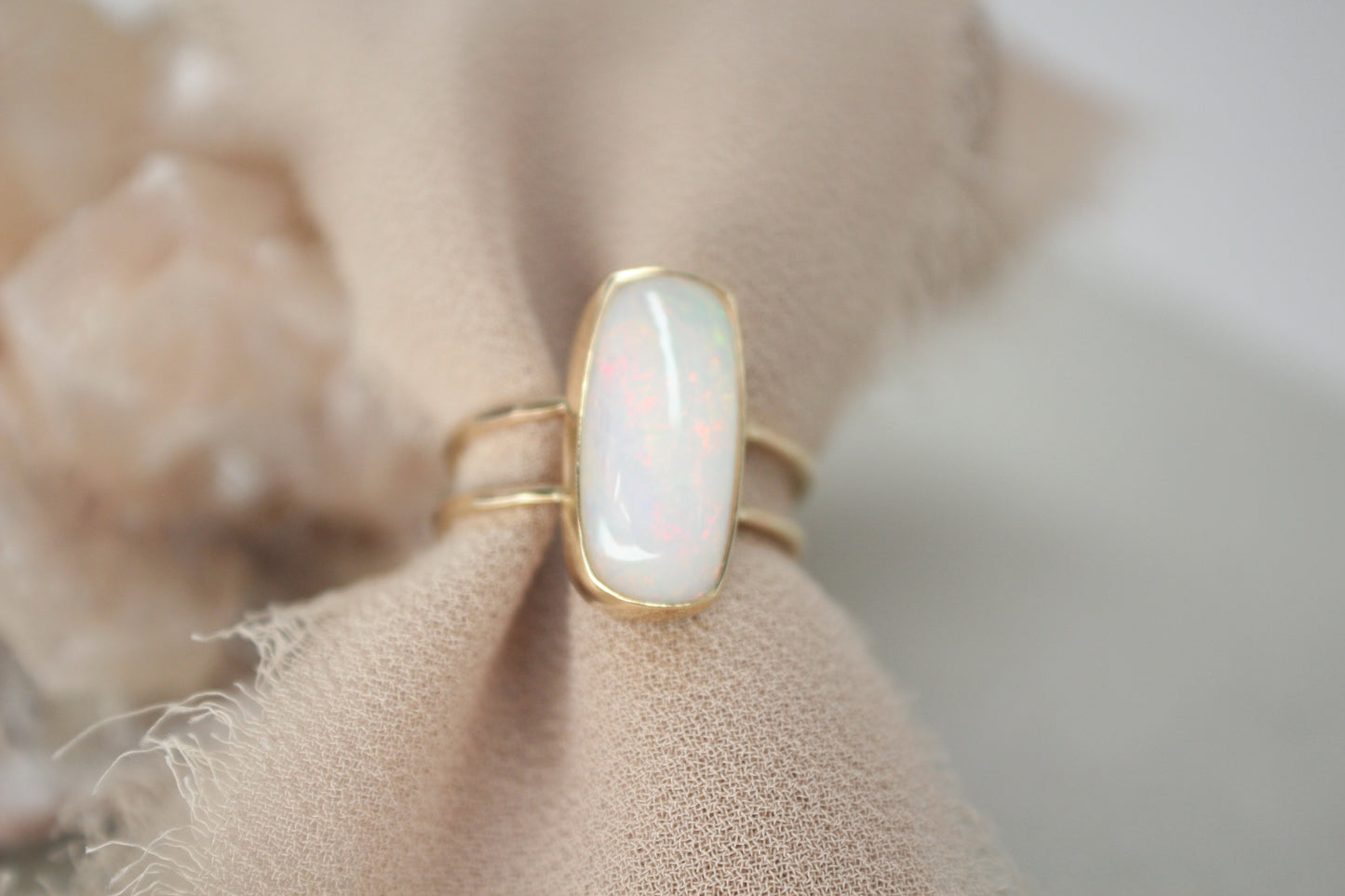Opal "Aurora" Ring
