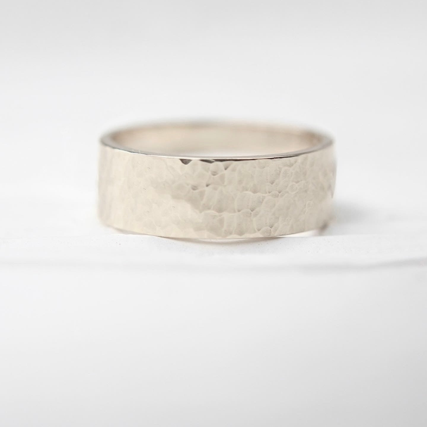 Hammered “Sand” Band