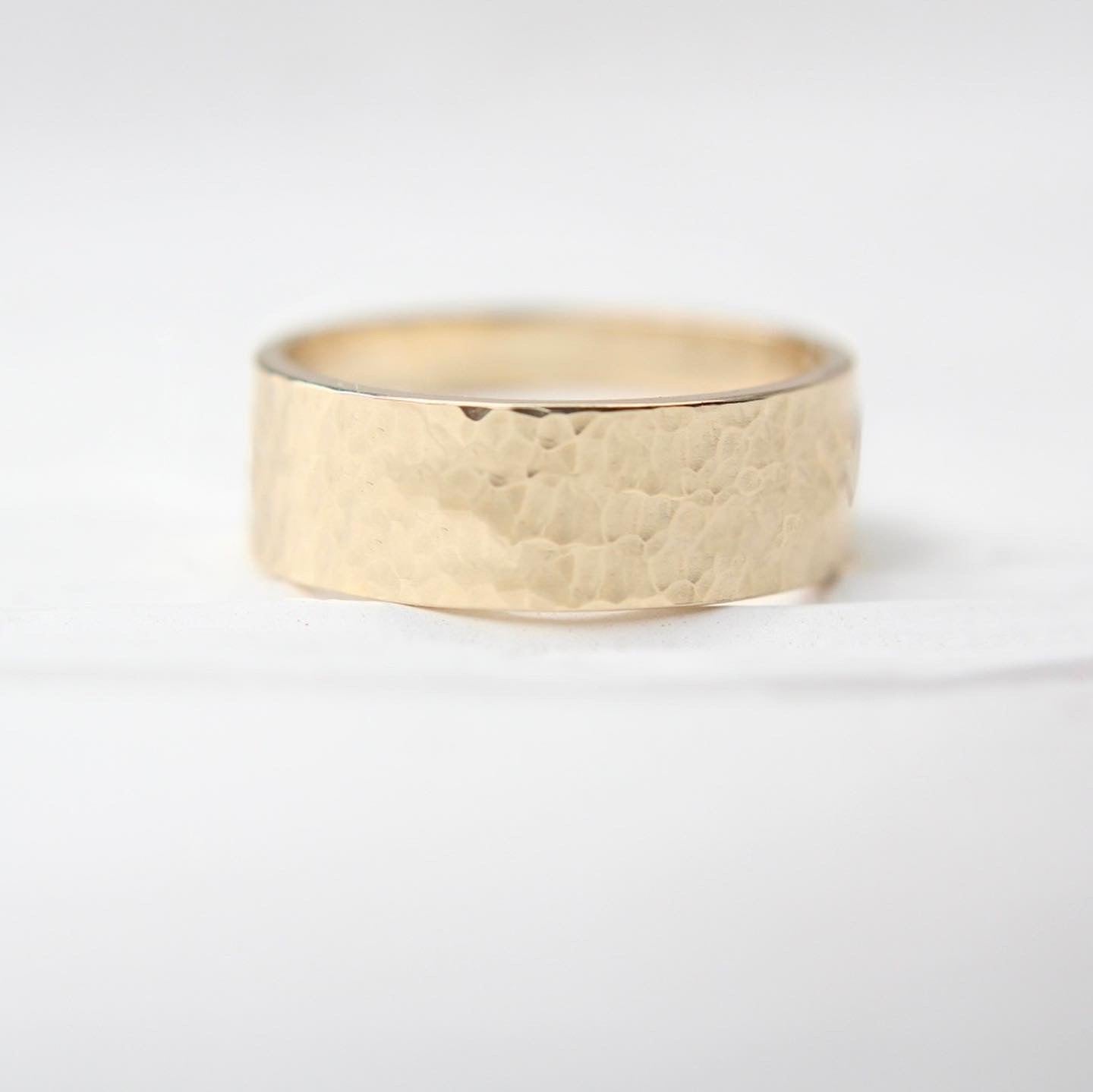 Hammered “Sand” Band