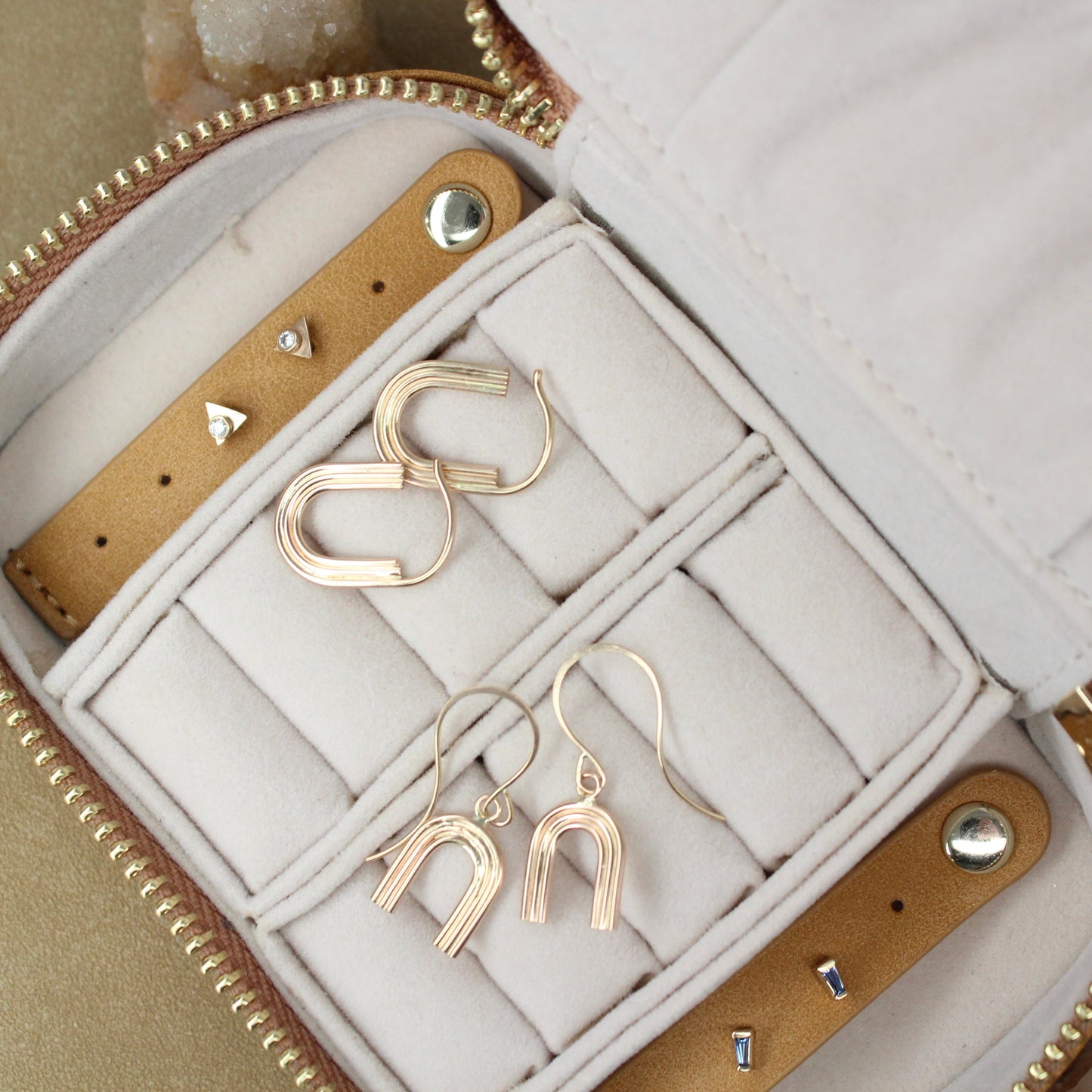 “Iris” Arch Earrings