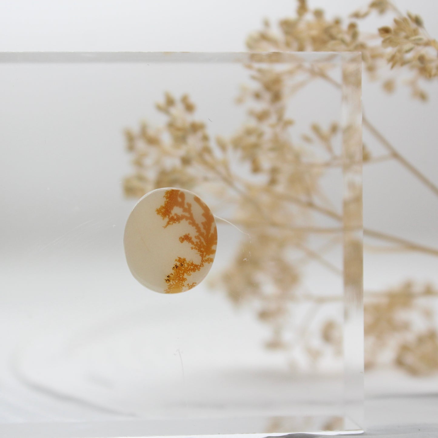 Mixed Gold “Zali” Ring - Dendritic Agate