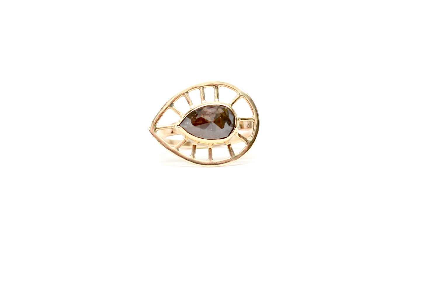 Brown Diamond "Lilliana" Ring