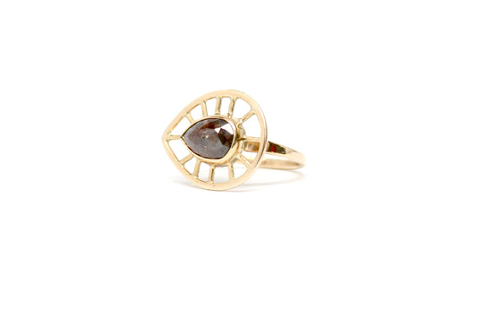 Brown Diamond "Lilliana" Ring