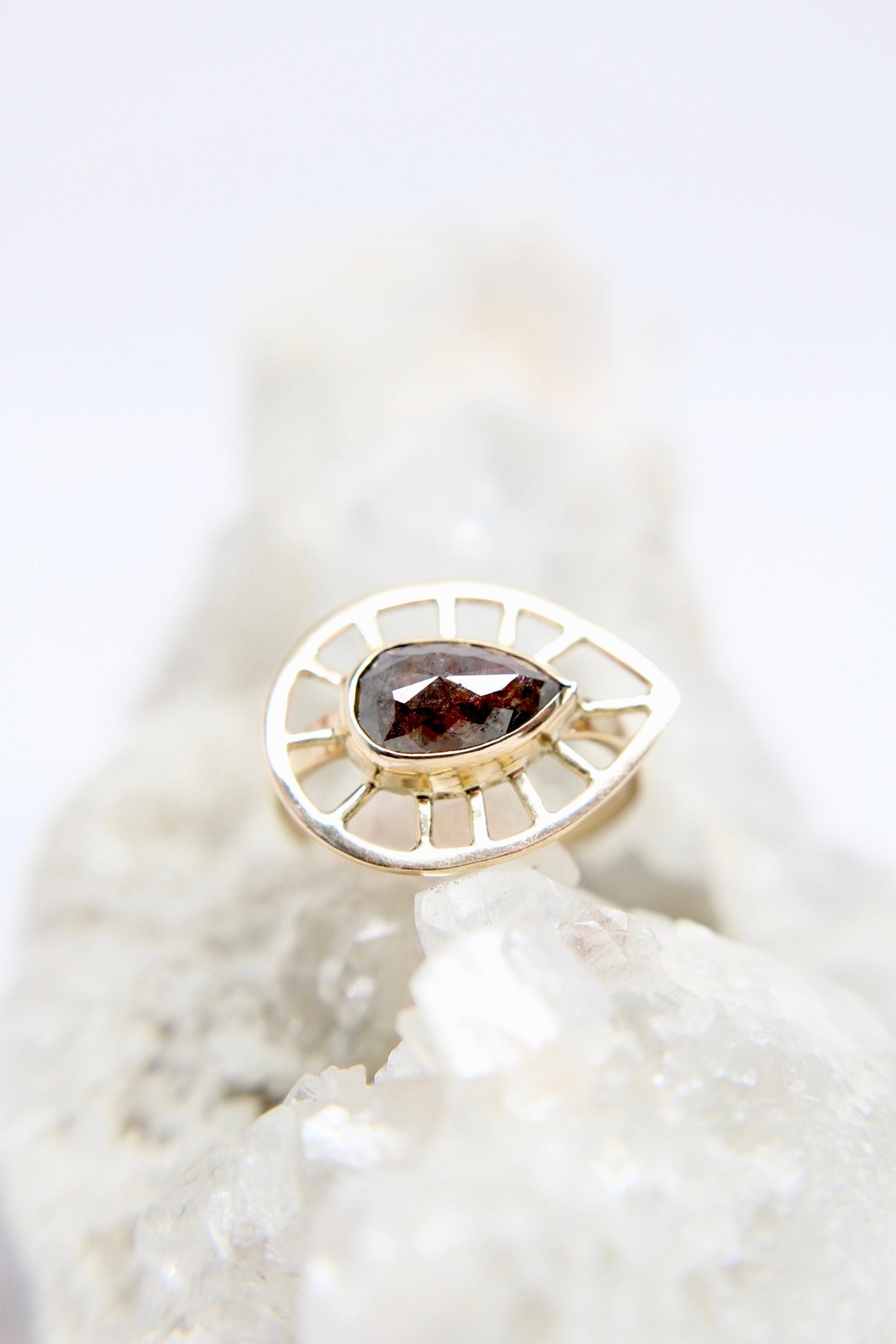 Brown Diamond "Lilliana" Ring