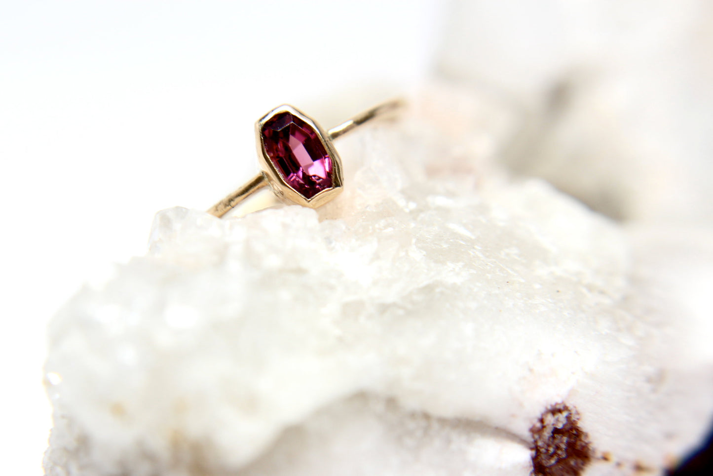 "Eden" Ring - Purple Tourmaline