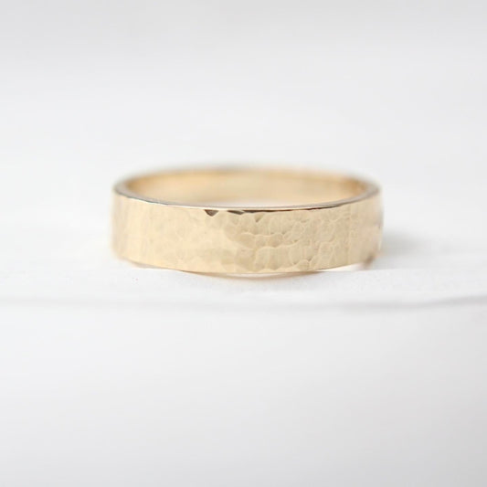 Hammered “Sand” Band