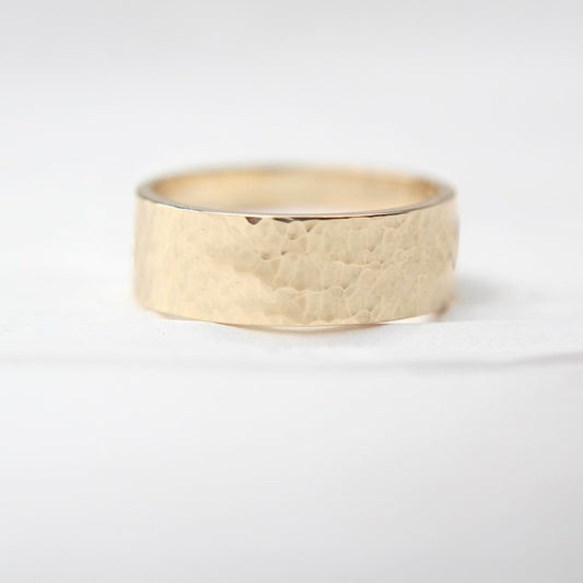 Hammered “Sand” Band